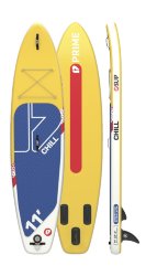 Сап борд двухслойный  Prime sup Chill 11'0 Yellow