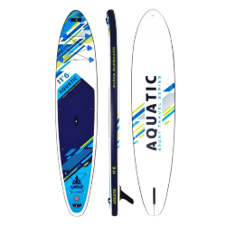ДОСКА ДЛЯ SUP-СЕРФИНГА 11`6 AQUATIC SPORT-TRAVEL. Комплектация Стандарт.