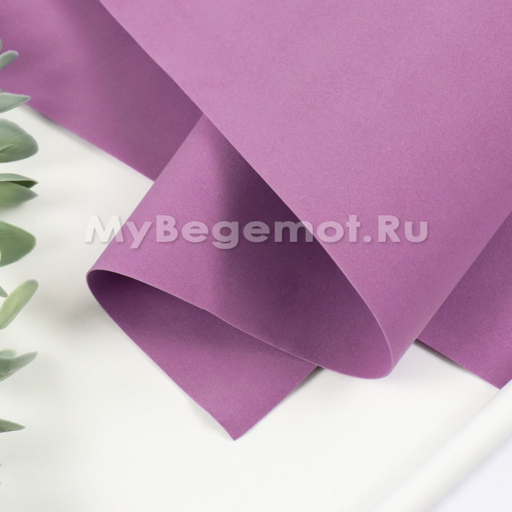 Иранский фоамиран 1 мм 60х70см, бургунди #162