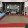 Модульное напольное ПВХ покрытие M-TILE HARD STEEL, RAL 3020, Красный.