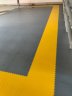 Модульное напольное ПВХ покрытие M-TILE HARD STEEL, RAL 1016, Желтый.