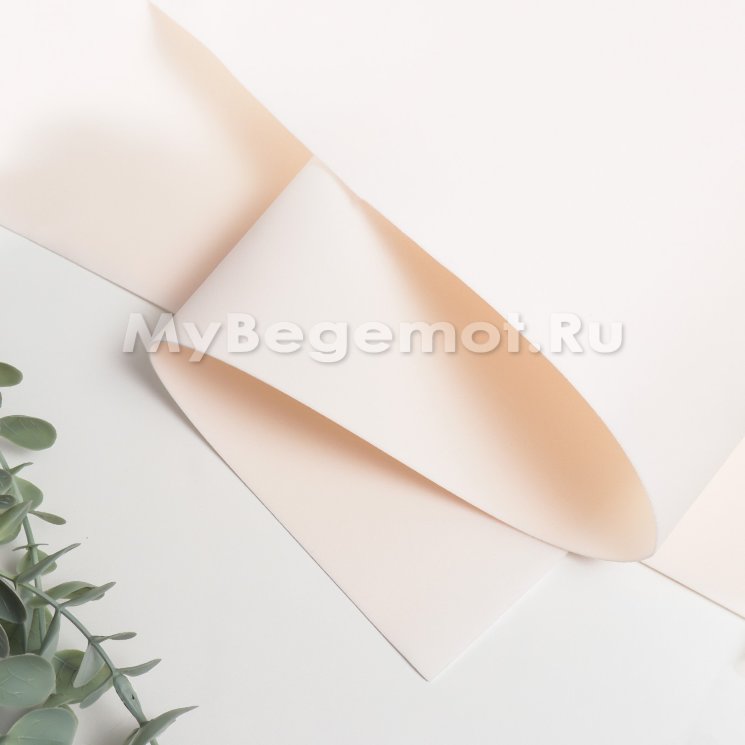 Иранский фоамиран 1 мм 60х70см, туманно-розовый #106