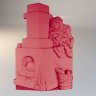 Мягкая защитная 3D панель для стен "Емеля"