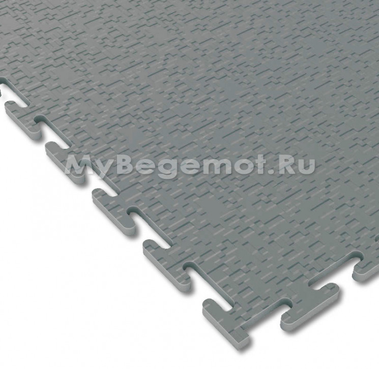 Модульное напольное ПВХ покрытие M-TILE UNIVERSAL 5 мм RAL 7037