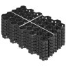 Газонная решётка Твой Газон. Экопарковка. Green Parking 336х544х34 мм ЧЁРНАЯ