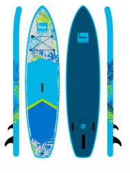 Надувная САП доска  SUP BOARD BLUE PADDLE NEW 350Х81Х15
