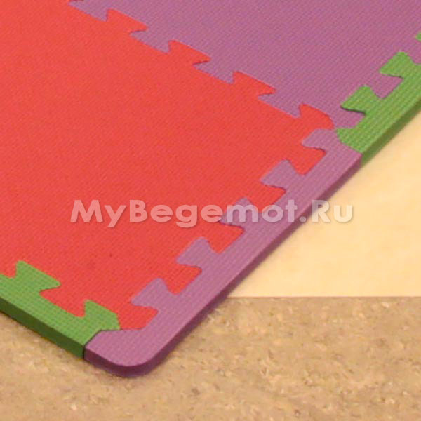 Бордюр угловой 12" для ковриков пазлов Funkids™ (набор 4 шт)