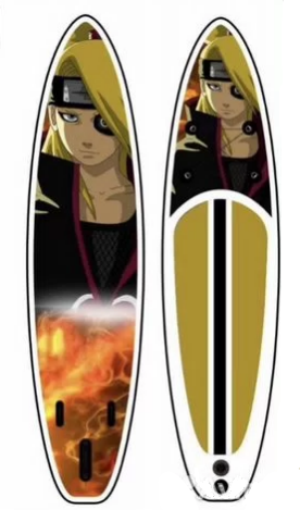 SUP Board САП доска SHAMAN NARUTO Deidara 330Х81Х15