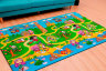 Коврик для ползания FunKids™ Big-15 «Мир Сказок / Азбука», двусторонний
