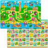 Коврик для ползания FunKids™ Medium-15 «Мир Сказок / Азбука», двусторонний.
