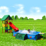Детский конструктор Quadro Universal + Pool XXL + Integrated Slide