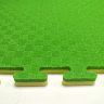 Маты PPE 100х100x2 см, желто-зеленые