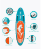 SUP-борд FunWater Dolphin 320*84*15 см