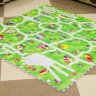 Набор мягких игровых плиток коврик-пазл Funkids™ "Город-1"