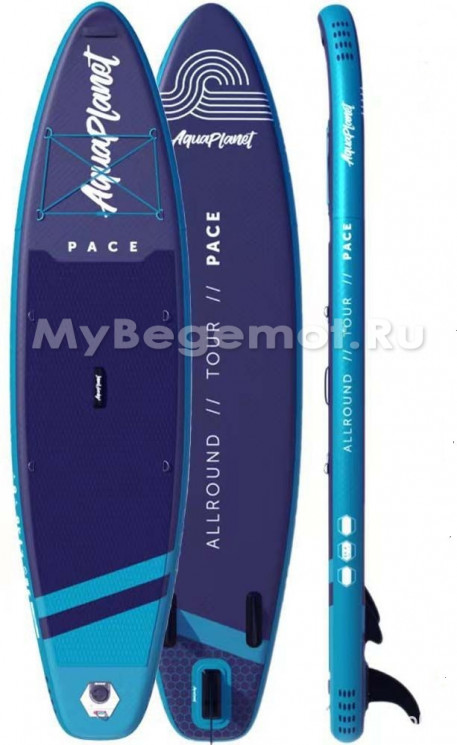 Надувная SUP-доска AQUAPLANET PACE 10.6, 323*79*15 см