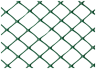 Заборная пластиковая решётка 40*40 мм, 1.5*20 м
