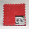 Мягкий пол EVA KIDS, коврики-пазлы 50х50x1.0 см, красные