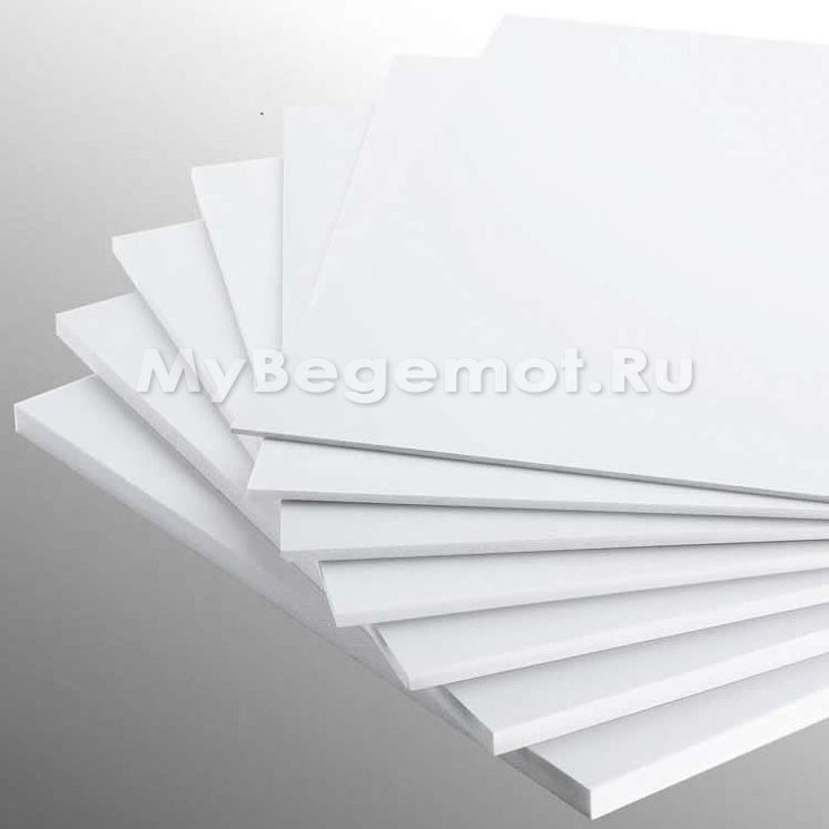 ЭВА листовой 2 мм, 55PS, лист 2050х1050 мм, белый  